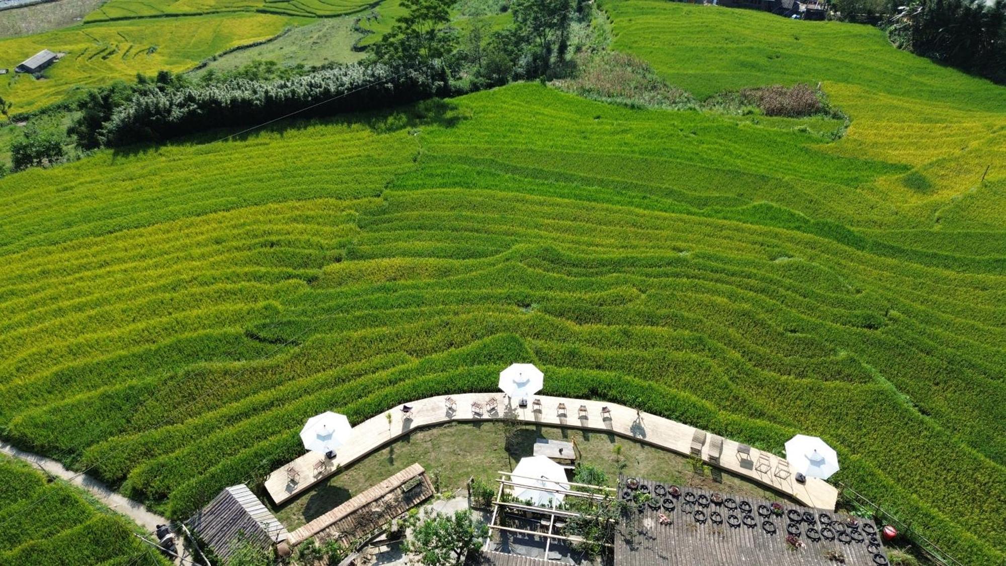 サパPavi Gardenアパートメント エクステリア 写真